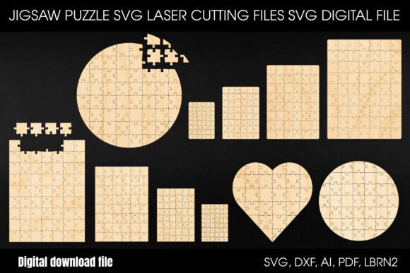 Download Jigsaw Puzzle Shapes SVG Bundle - Jigsaw puzzle Collection