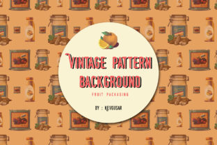 Download Vintage Fruit Packaging Pattern - Packaging pattern Collection